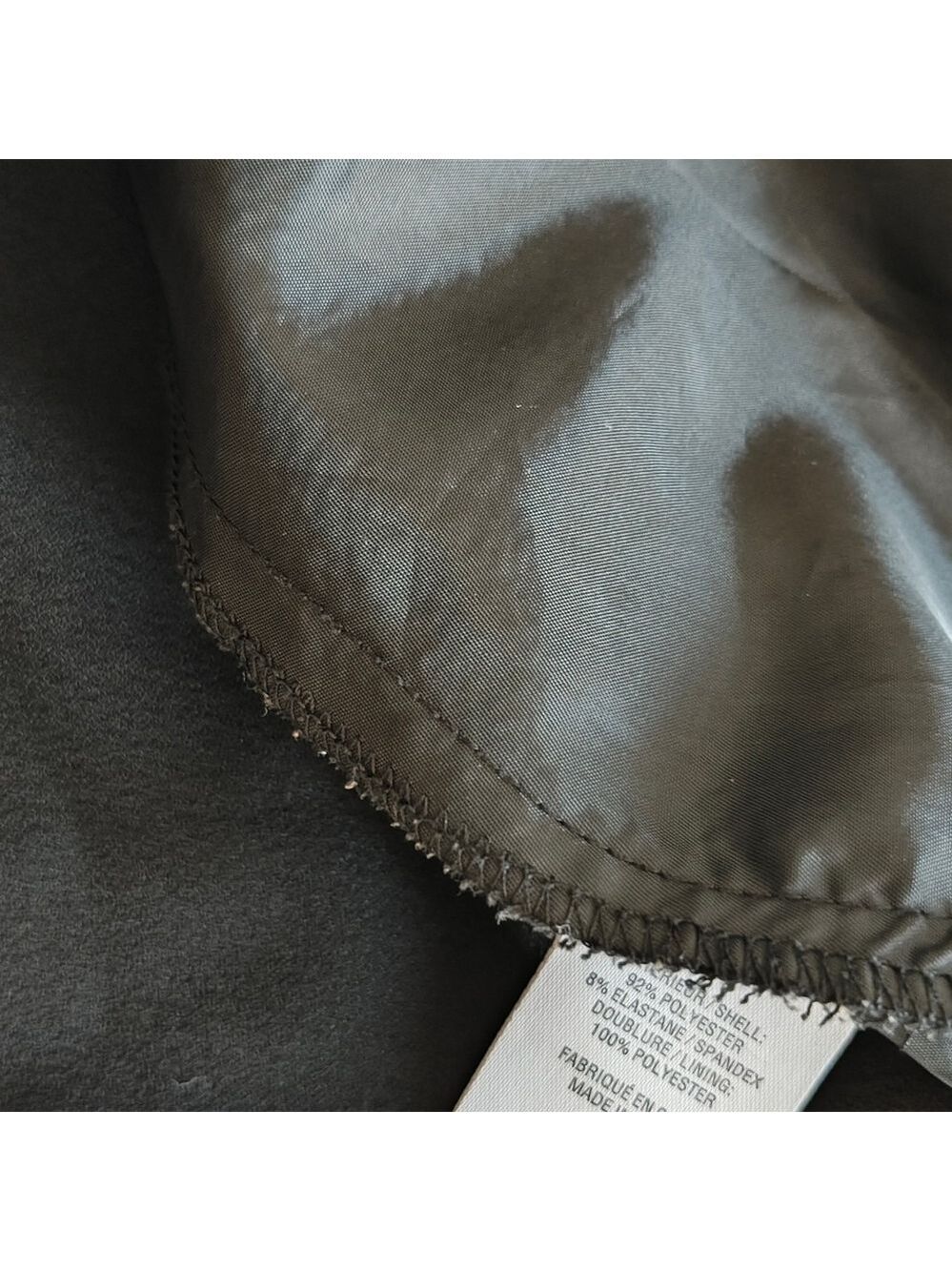 REITMANS Black Coat Military Style Jacket Size Large - Picture 8 of 10
